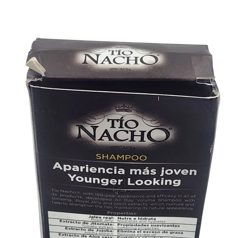 Tio‎ Nacho Younger Looking Revitalizing Shampoo 14 fl oz with Royal Jelly Jojoba